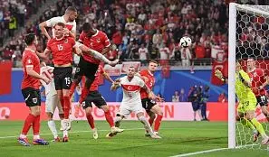Сборная Турции обыграла Австрию в 1/8 финала Евро-2024