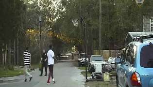 Полисмен Вайт, Шакил О'Нил и уличный баскетбол. Часть 1. Видео полицейского регистратора