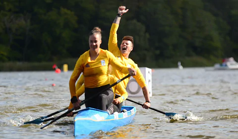 Жіноча каное-четвірка принесла Україні п'яту медаль чемпіонату світу