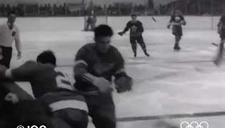 Раритет! Хоккейный матч на Играх-1928 в Санкт Морице