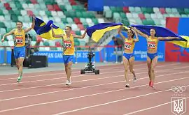 Пятое золото Украины на Европейских играх! Смешанная комбинированная эстафета преследования