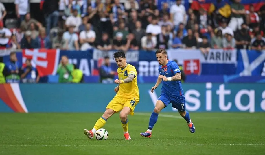 Шапаренко после суперперформанса со Словакией обратился к фанатам сборной Украины