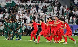 У 1/8 фіналу Кубка Азії Узбекистан пройшов Таїланд, а Південна Корея - Саудівську Аравію