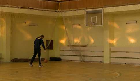 Как украинские гандболисты играли в баскетбол