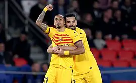 Рафинья сделал дубль в матче ПСЖ – Барселона. Видео гола