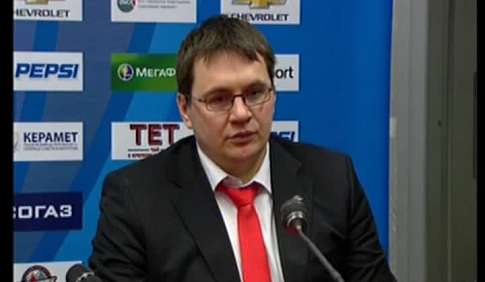 Прес-конференція головного тренера ХК «Донбас»