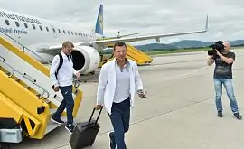 Сборная Украины прибыла в Австрию