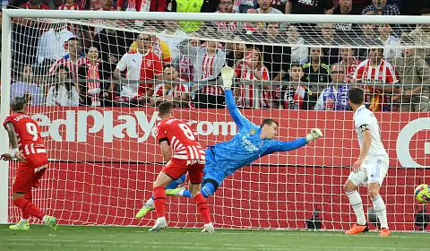 Кастельянос забив чотири м'ячі Луніну. «Жирона» Циганкова сенсаційно обіграла «Реал»