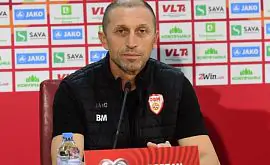 Тренер Северной Македонии Милевски: «Не смогли сравнять счет, поэтому разочарованы»