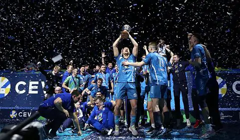 « Динамо » завоювало Кубок ЄКВ