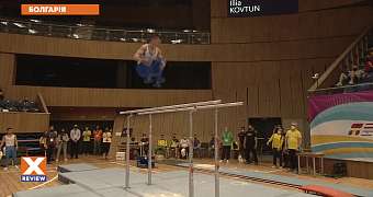 Украинские гимнасты доминировали в Болгарии