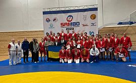 Українські самбісти завоювали 49 медалей на етапі Кубка світу
