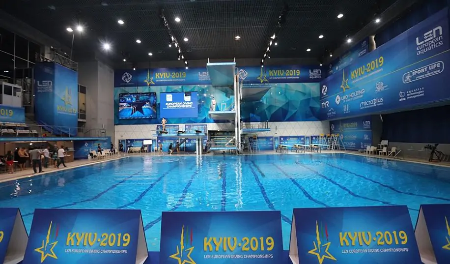 Сегодня в Киеве стартует чемпионат Европы по прыжкам в воду