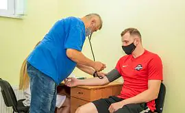 Игроки «Донбасса» прошли медицинский осмотр