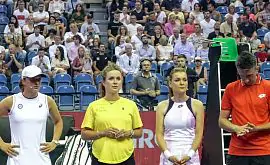 Швентек, Радванская и Стаховский сыграли в теннис и собрали 400 тысяч евро для Украины