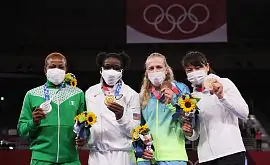 Черкасова выиграла юбилейную медаль Олимпиады для украинской женской и вольной борьбы