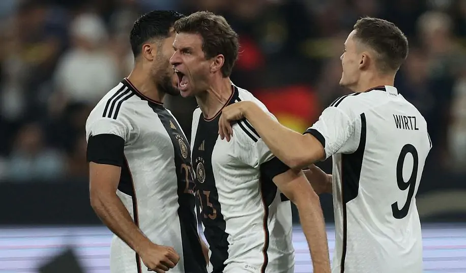Германия выиграла первый матч после увольнения Флика, обыграв Францию