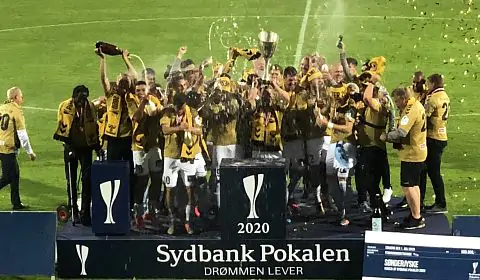 Довбик стал двукратным обладателем Кубка Дании