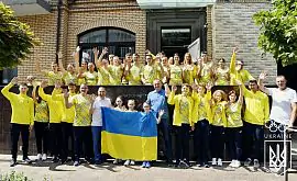 Юношескую сборную Украины провели на ЕЮОФ-2023