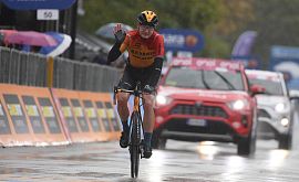 Украинец Падун занял сенсационное второе место на 12-м этапе гонки Giro d’Italia