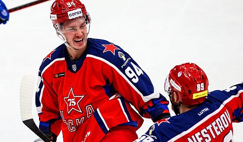 ЦСКА забросил четыре безответные шайбы в ворота СКА, «Авангард» уступил «Динамо»