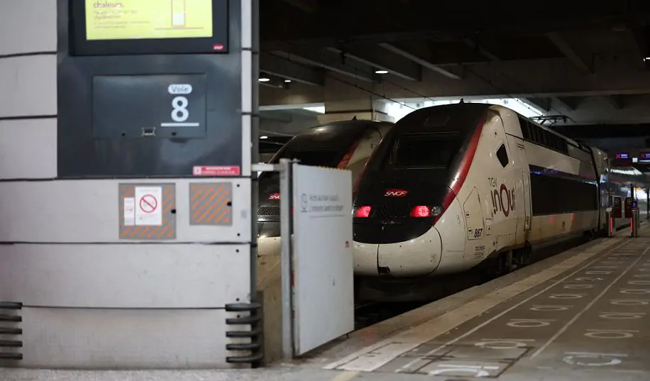 Во Франции нарушено движение скоростных поездов