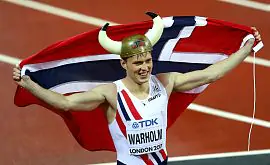 Настоящий викинг. Карстен Вархольм выиграл забег на 400 м/б на чемпионате мира