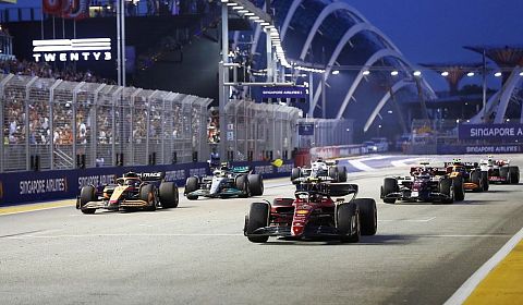 Старт Гран-при Сингапура отложен