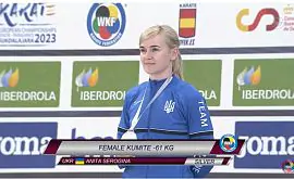 Серьогіна завоювала срібну медаль на чемпіонаті Європи