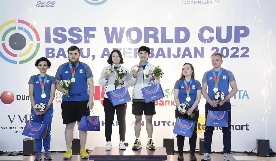 Украинцы завоевали медали на Кубке мира в Азербайджане