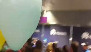 Встреча Виктора Постола в Борисполе после победы в чемпионском бою. Видео Алины Шатерниковой