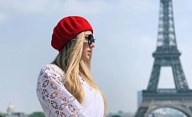 Елегантная и утонченная Белодед на фоне парижских пейзажей