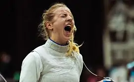 ﻿Украинская фехтовальщица Миронюк в 22-года стала вице-чемпионкой Европы