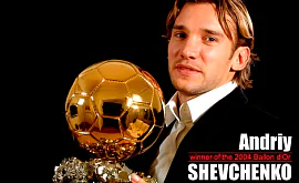 14 лет назад Шевченко стал обладателем «Золотого мяча»