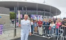 Сергей Бубка принял участие в эстафете Олимпийского огня