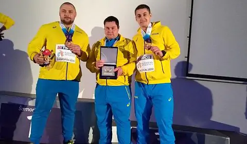 Мужская сборная Украины заняла третье место на чемпионате Европы по метаниям
