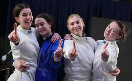 Українські шпажистки – чемпіонки Європи серед юніорів
