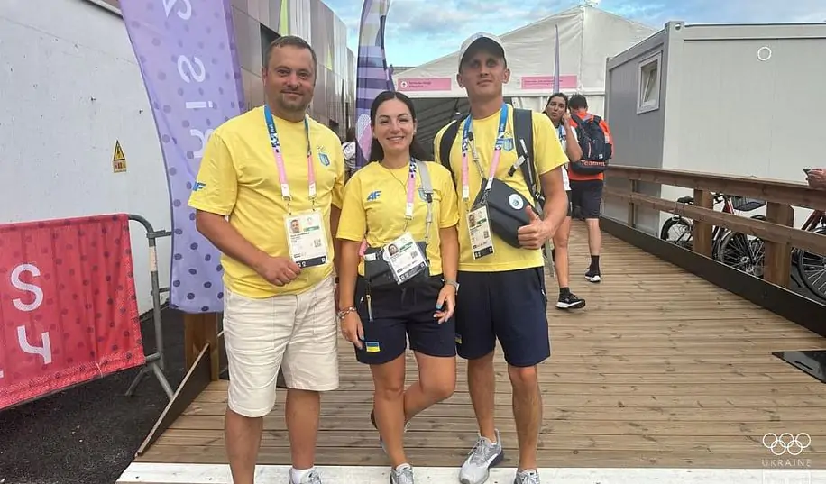 Украинские лучники прибыли на Олимпийские игры-2024