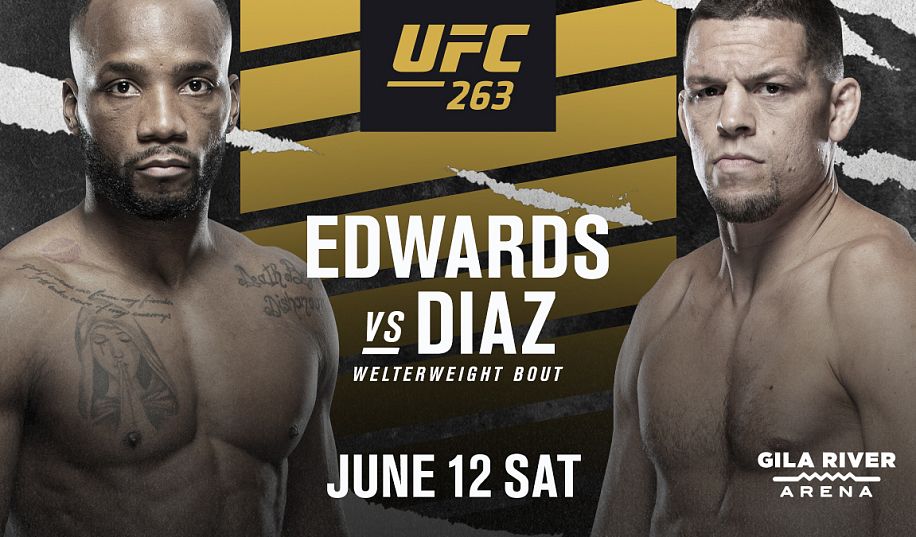 Бои Фигейреду – Морено и Эдвардс – Нэйт Диас пройдут на UFC 263