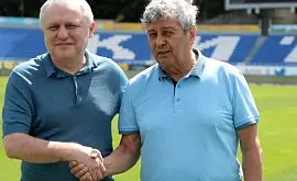 Появились фотографии Луческу и Суркиса на стадионе «Динамо»