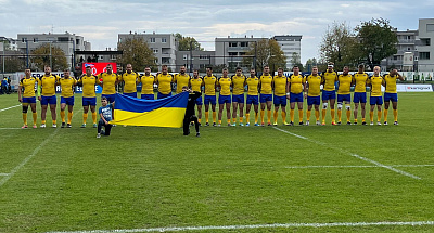 Сборная Украины стартовала с победы на чемпионате Европы по регби