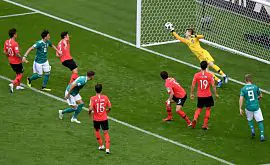 Вратарь Чжо Хен У стал лучшим игроком матча между Южной Кореей и Германией