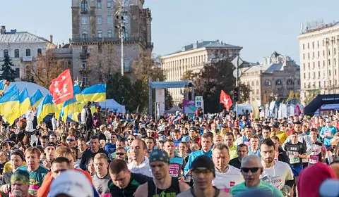 Киевский и Белоцерковский марафоны. Видео трансляция