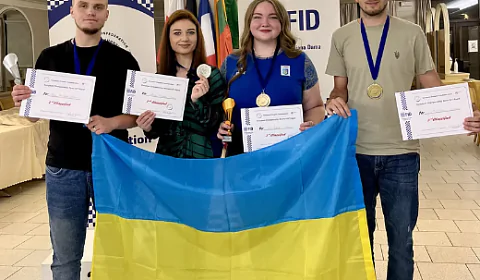 Українська команда завоювала 6 медалей на чемпіонаті Європи U-27 з шашок