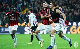 Гол «Милана» на 97 минуте матча с «Удинезе» поднял команду в топ-4 Серии А