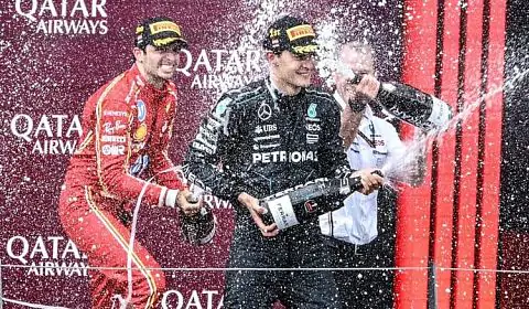 Аварія Ферстаппена та Норріса принесла Mercedes першу перемогу у сезоні