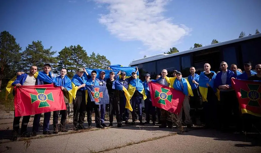 ﻿В последнем обмене пленными Украина вернула трех спортсменов