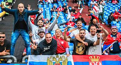 На Евро-2024 фанаты Сербии на теме Дончича пытались вывести из себя словенцев