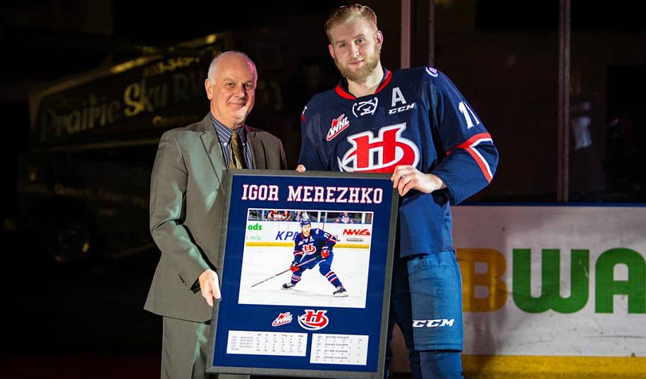 Мережко провел свой последний сезон в WHL