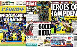 «Україна знову всміхається». L’Equipe, La Gazzetta dello Sport, A Bola – найбільші видання Європи в захваті